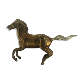 Brass horse