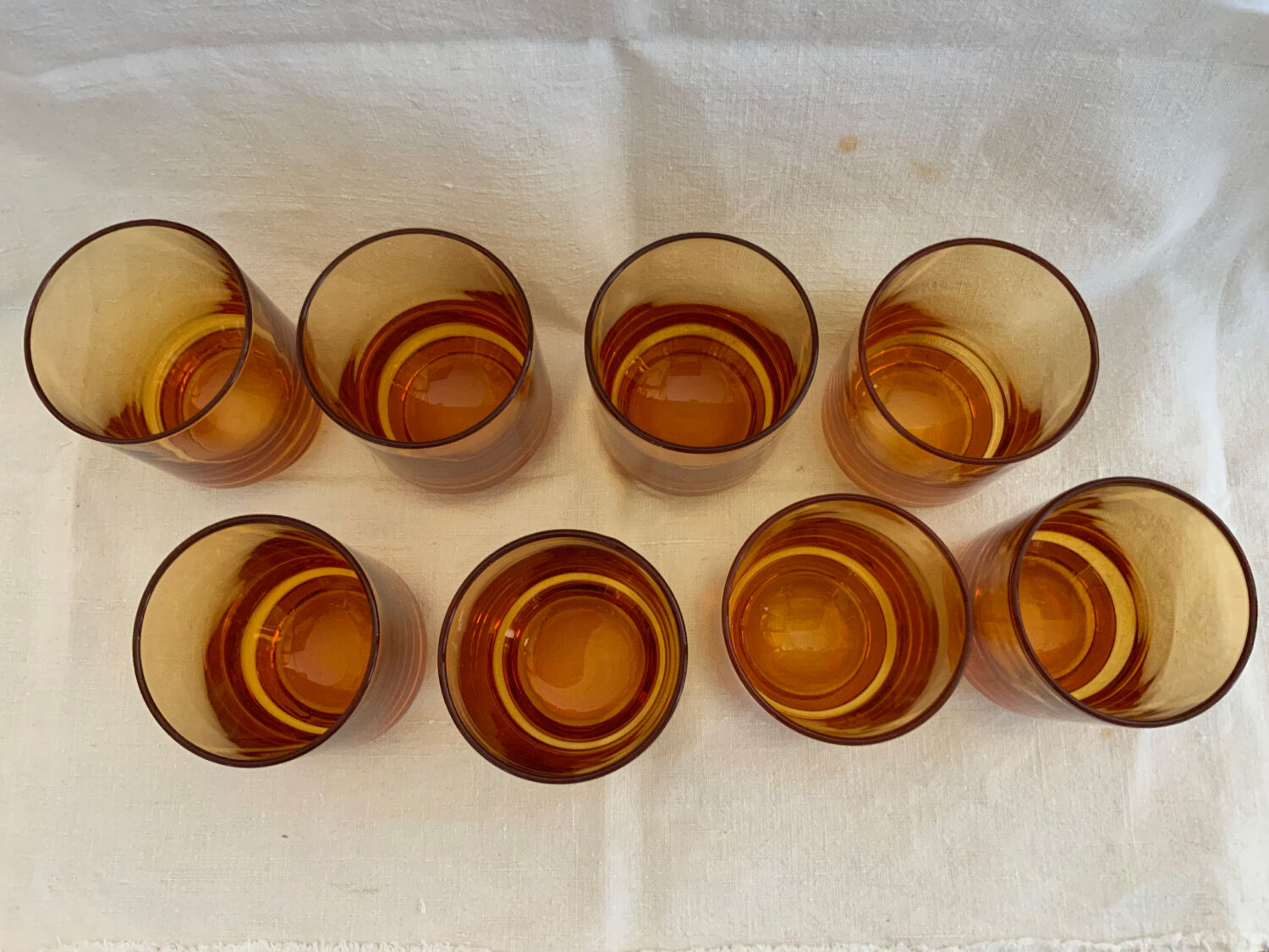 Verres ambres