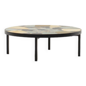 Table basse ronde en