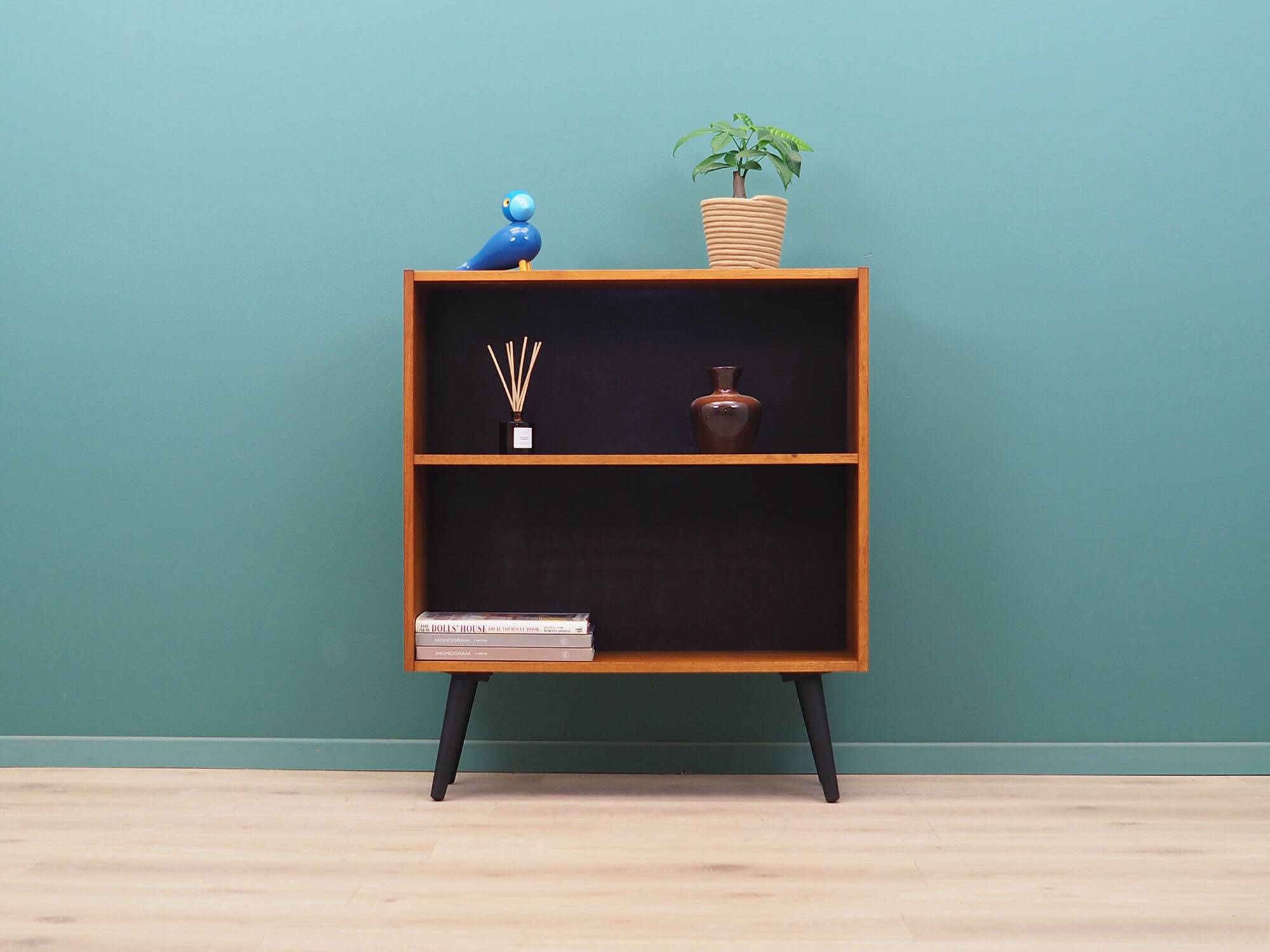 Teak bookcase, Danish design, 1970s, production: Denmark