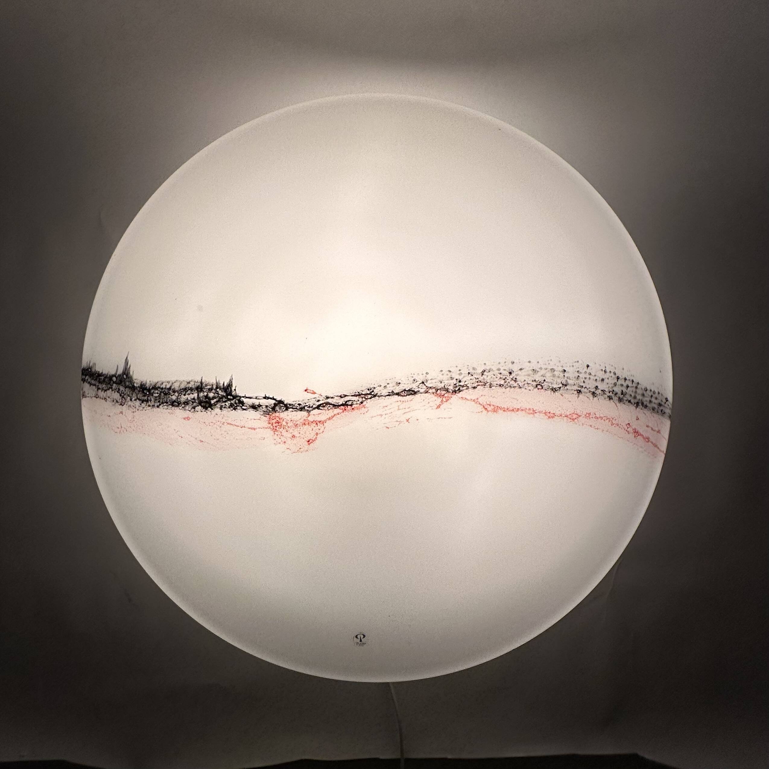 XL Peil & Putzer ceiling / wall lamp , 1970’s , Germany