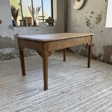 Oak desk with spindle legs, 1950s