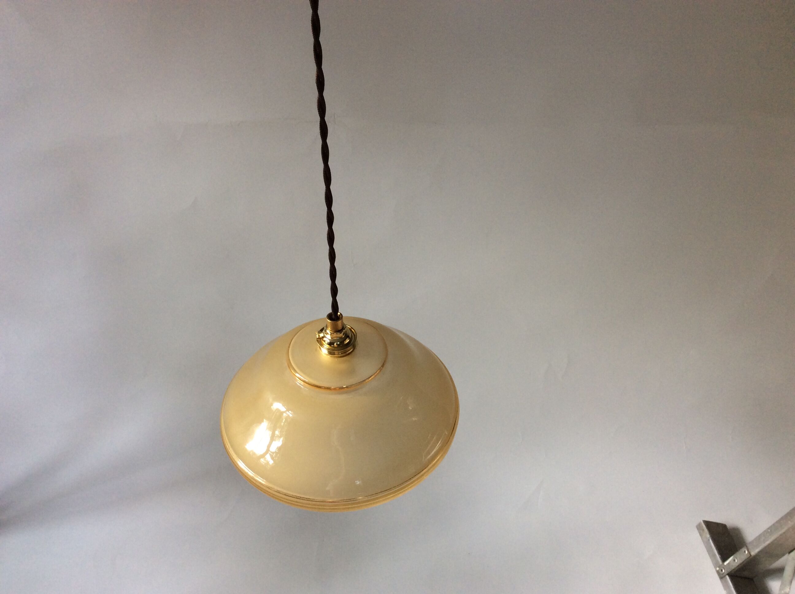 Vintage opaline hanging