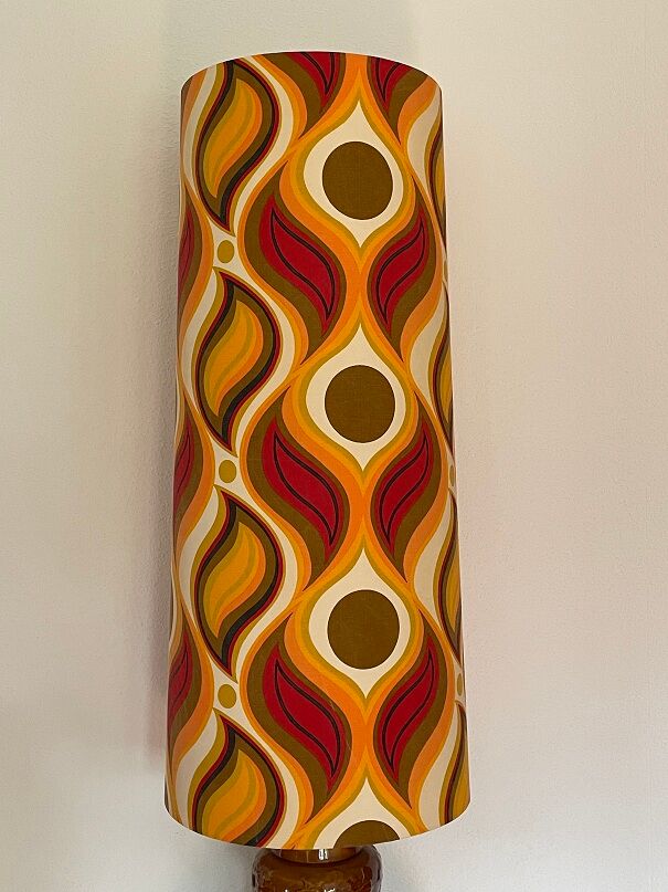 Floor lamp Lucifer vintage lampshade