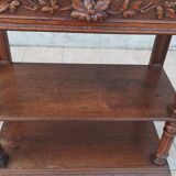 Renaissance style oak console
