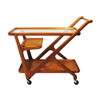 Cedar serving trolley, Italy 1950