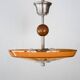 Scandinavian Art Deco glass pendant light, 1930s