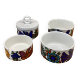 Set of 4 Villeroy & Boch Acapulco dishes
