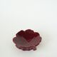 Slip leaf pocket emptier, Bordeaux, 1970 - 14 X 14 cm
