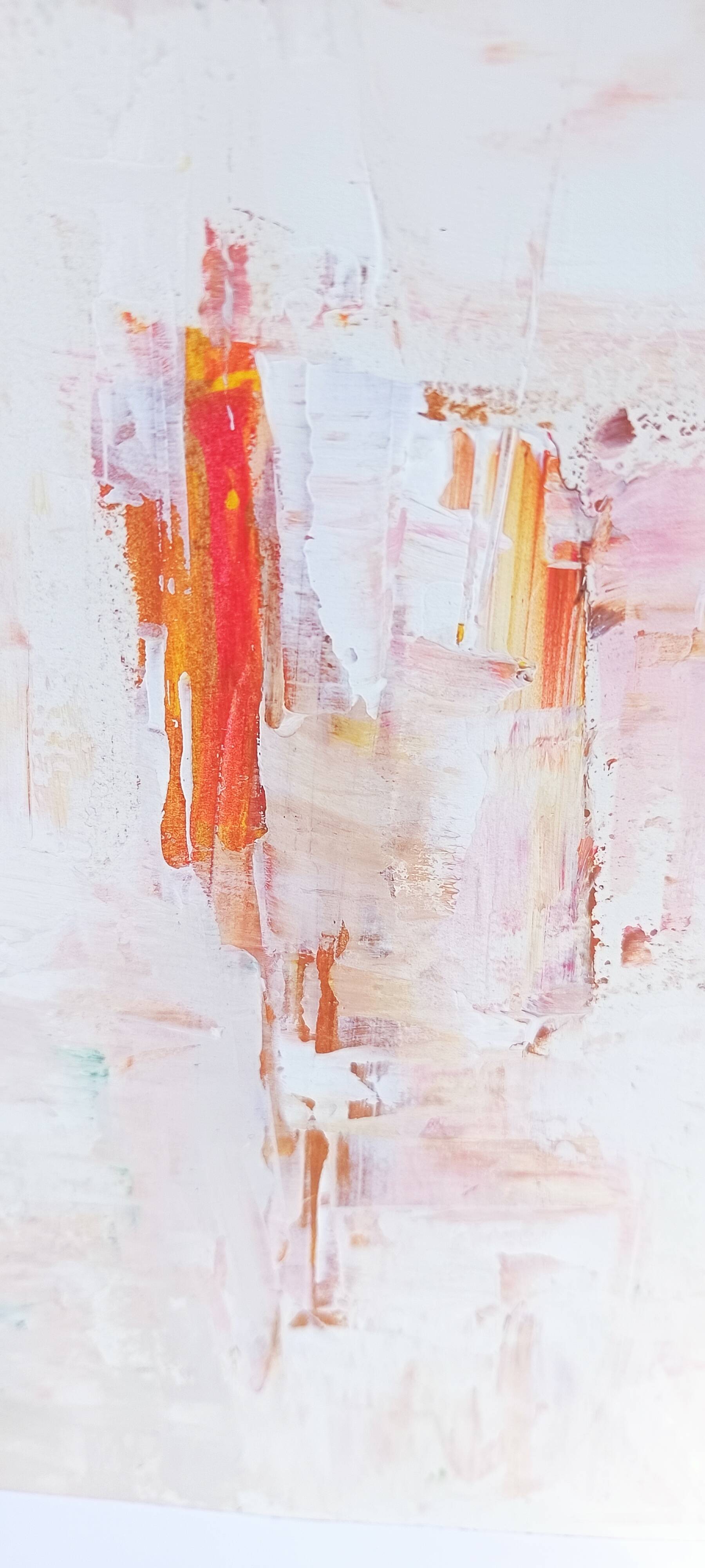 Acrylic on paper – abstract composition – 26 x 18 cm
