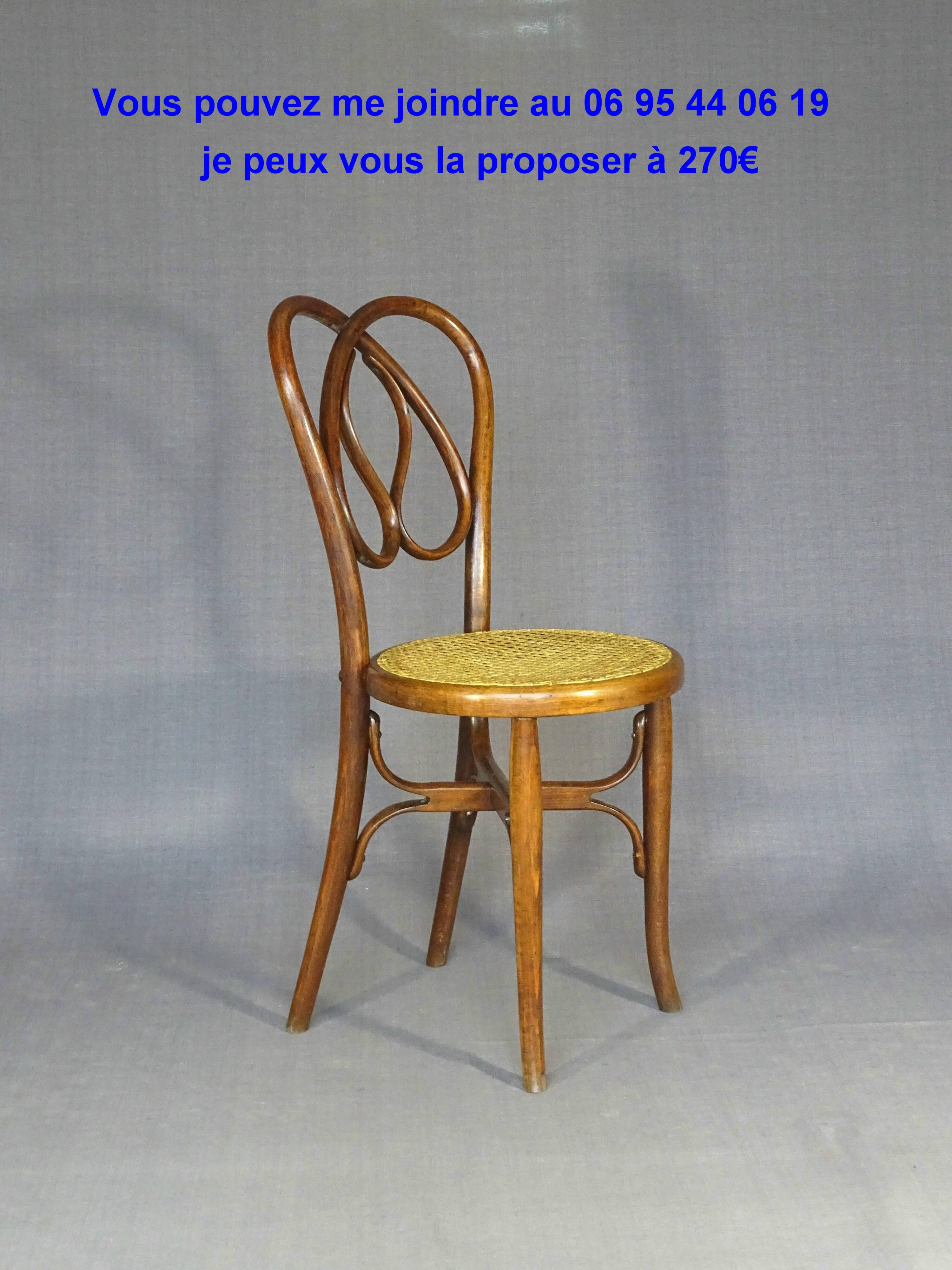 Bistro chair by Luis Suay, Valencia, 1920 - Not Thonet -