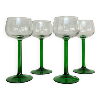 4 glasses Alsace France