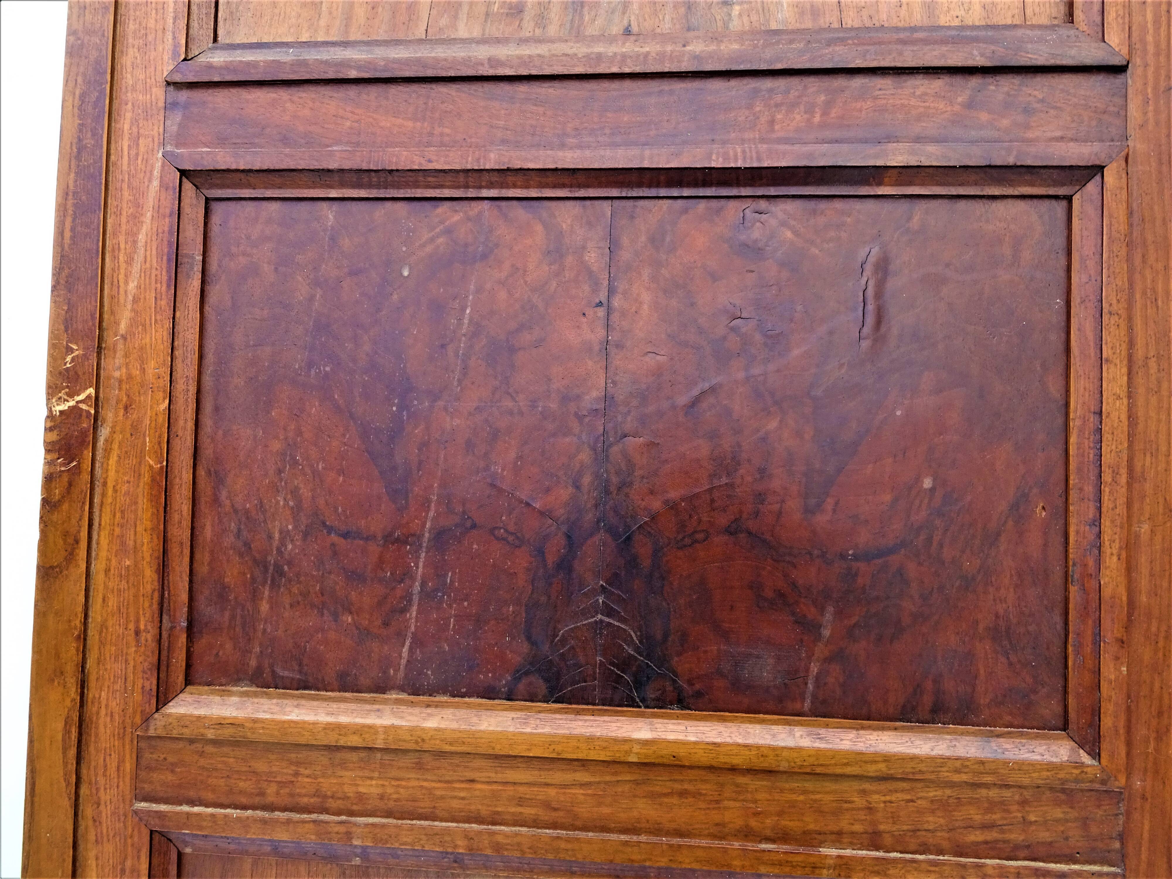 Pair of antique cabinet doors