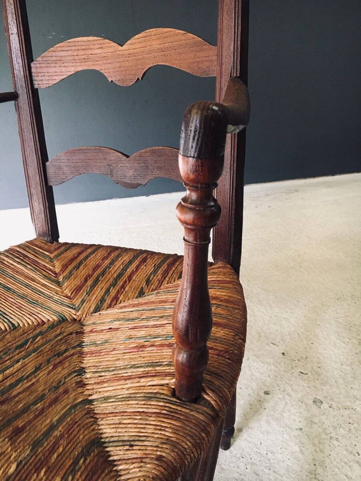 French Country Style Armchair, 1920s
