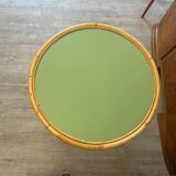 Table basse osier et peinture