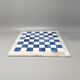Vintage 1970s Italian Volterra Alabaster Chess Set - Cobalt Blue & White