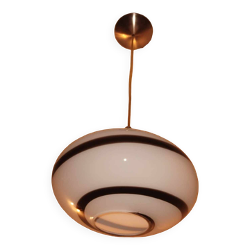 Multi-layer opaline suspension model swirl zebra published by eglo