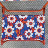 3 retro folding chairs, camping, beach, around 1970