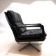 Fauteuil en cuir Eugen Schmidt pour Soloform, 1960