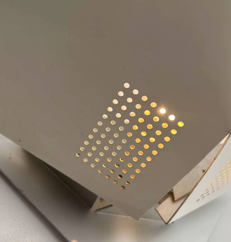 Pair of vintage wall lights, white lacquered metal, France 1970