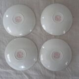 4 cups ridgway staffordshire england ironstone porcelain pink décor