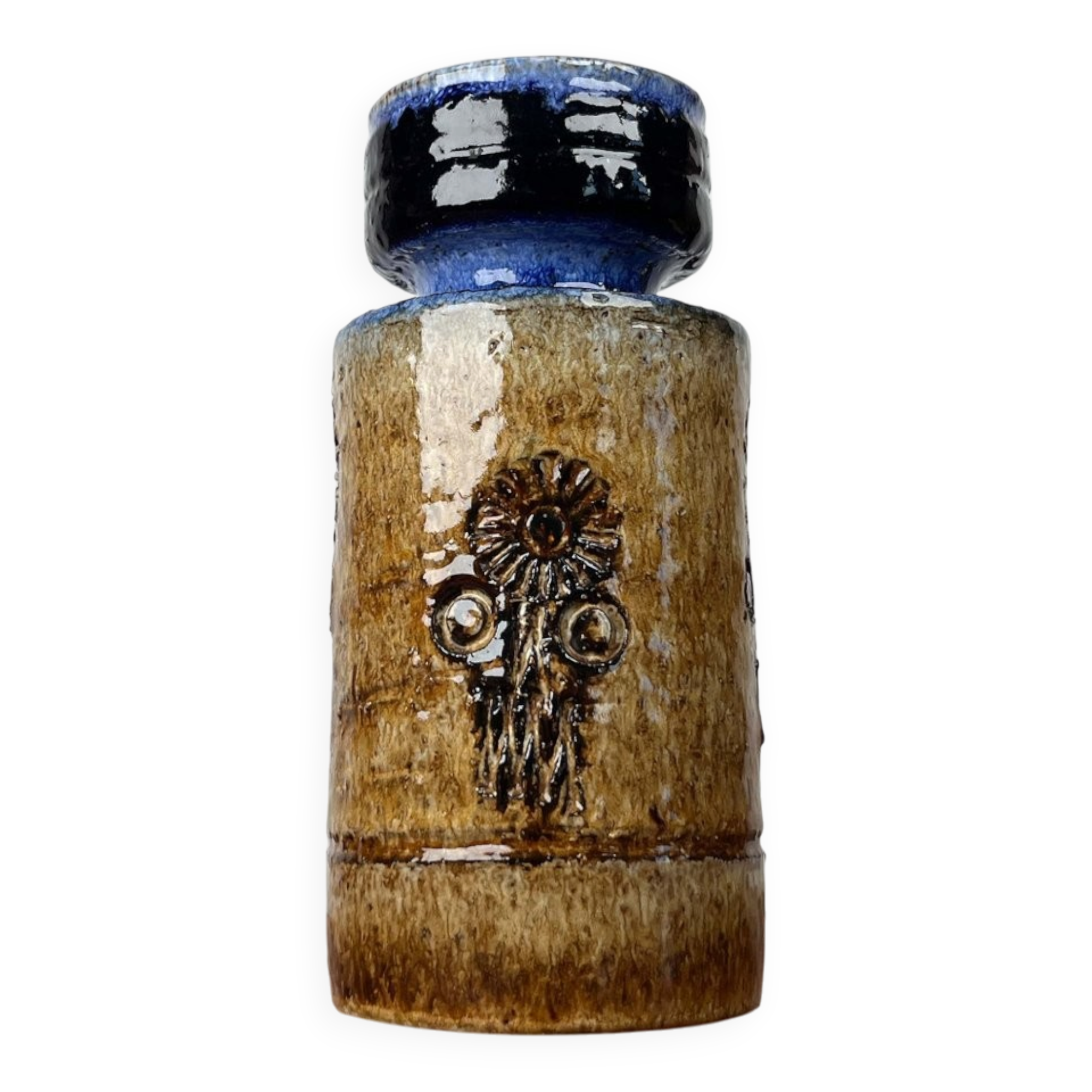 Mid-Century Modern Danish Studio Pottery Vase, 1960s