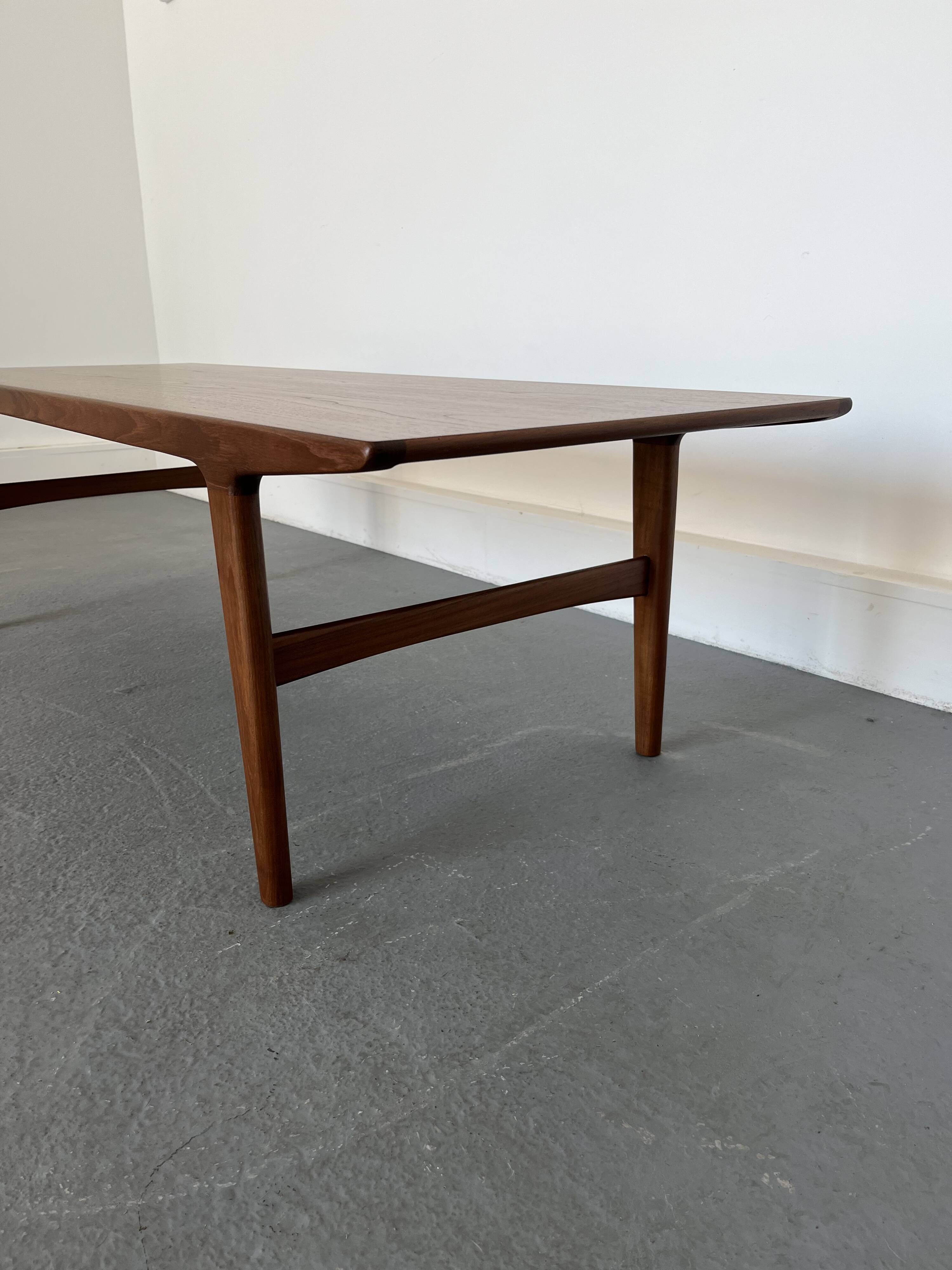 Scandinavian teak table by Niels Otto Møller, 1960s