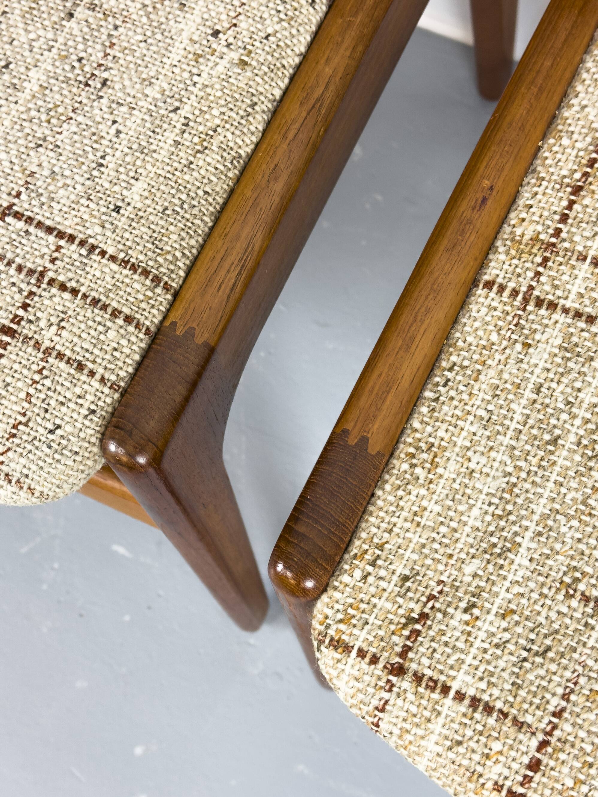 TEAK DINING CHAIRS BY ERIK BUCH FOR ANDERSTRUP MØBELFABRIK, 1960S, SET OF 4