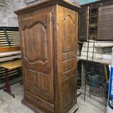 Antique oak bonnetière – 19th century