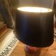 Wood lamp, fabric cable 2M, lampshade