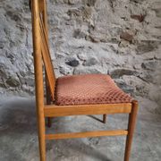 Set of 6 Danish teak dining chairs model 422, attributed to Arne Vodder for Sibast, 1960s.