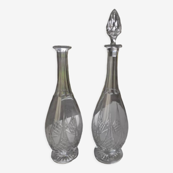 Carafe à vin en cristal de Baccarat, modèle Epron