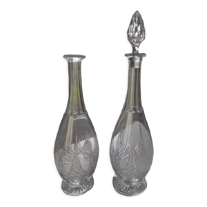 Carafe à vin en cristal de Baccarat, modèle