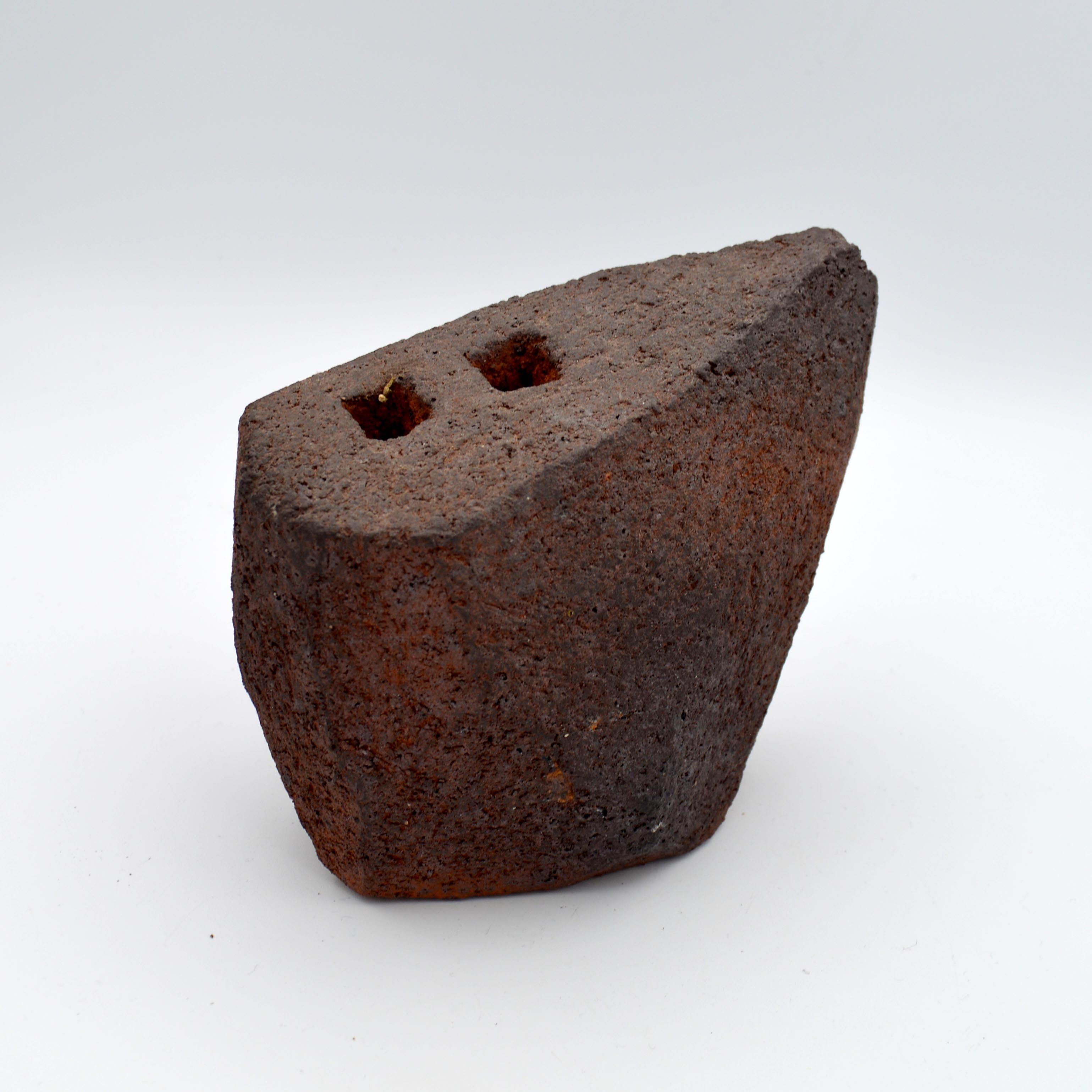 Sandstone sculpture vase