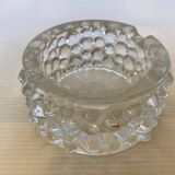 Vide poche cendrier bubble en verre moulé