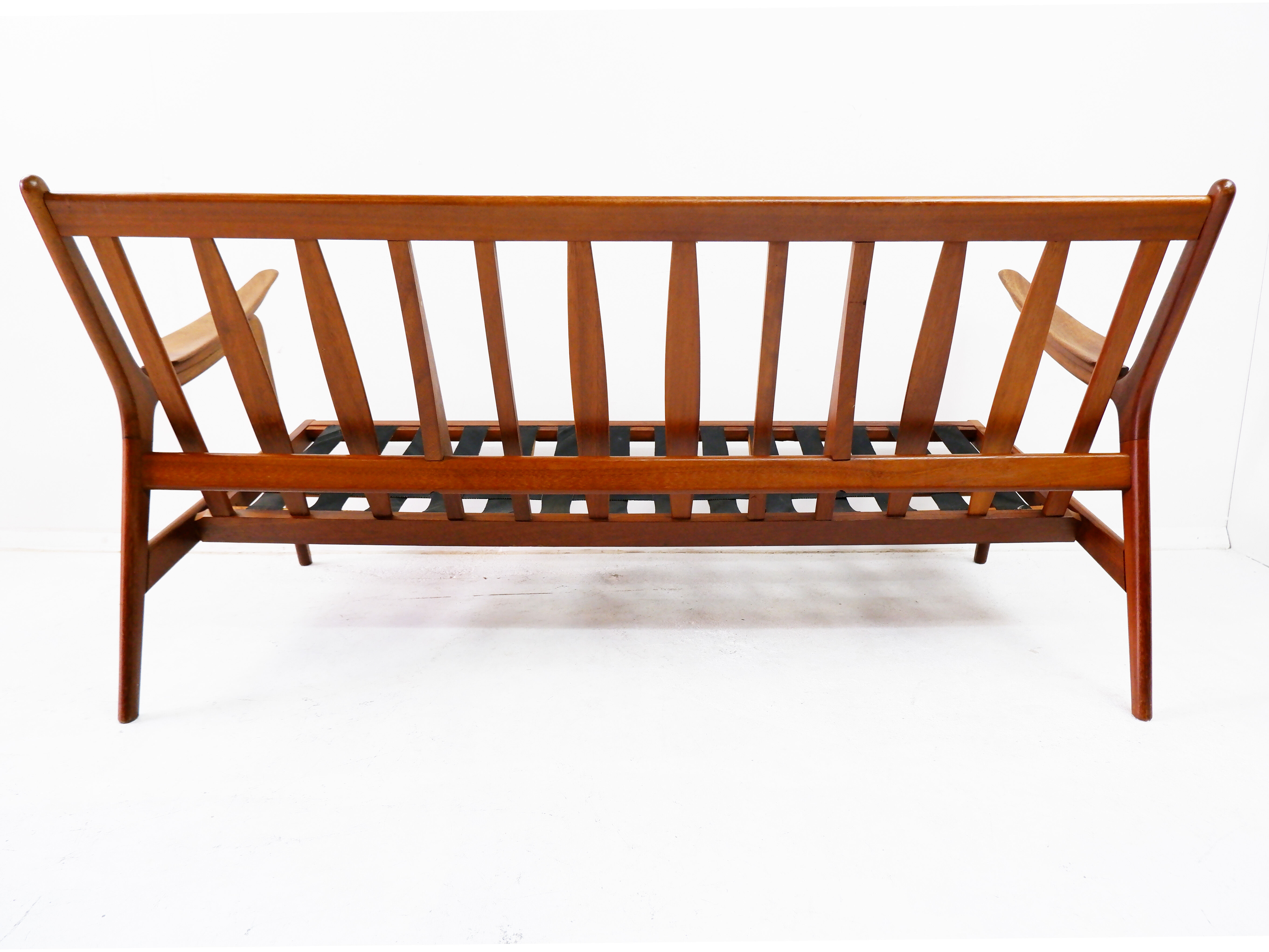 Teak 3-seater sofa, 1960s