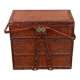 Rattan picnic basket, 20th century