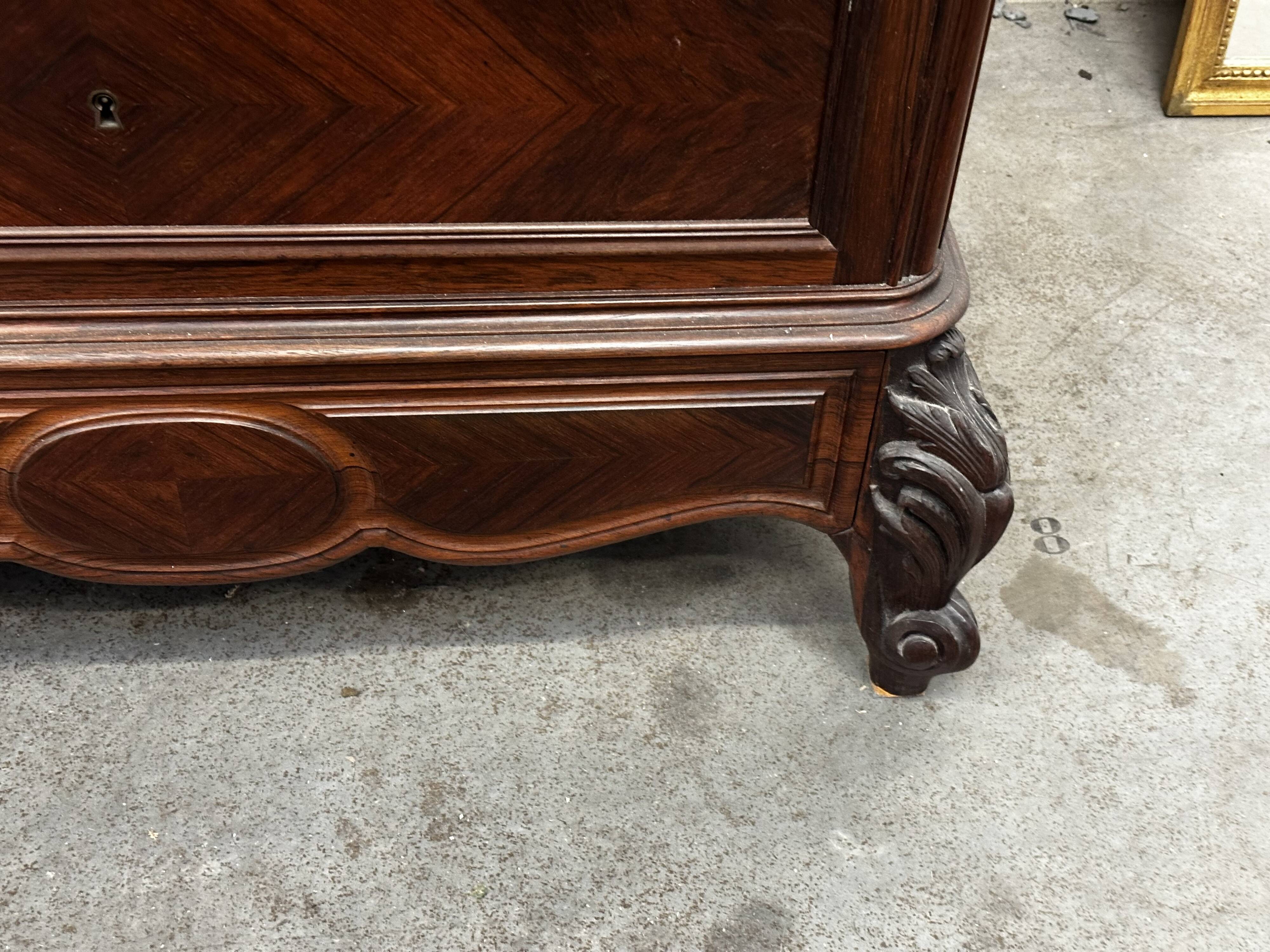Chest of Drawers - Large, Narrow Chest of Drawers from the 19th Century