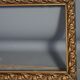 Old frame wood stucco gilded, original 36x22 cm, foliage 32x18 cm