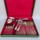 38-piece silver-plated cutlery set by Apollo.