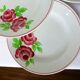 5 assiettes plates modèle Rose Mai