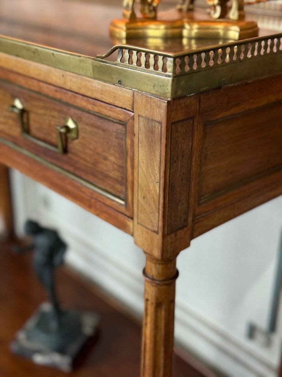 Louis XVI Mahogany Console, 18th Century