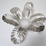 Flower candle holder glass centerpiece Pierre d'Avesn