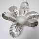 Flower candle holder table centre glass Pierre d'Avesn