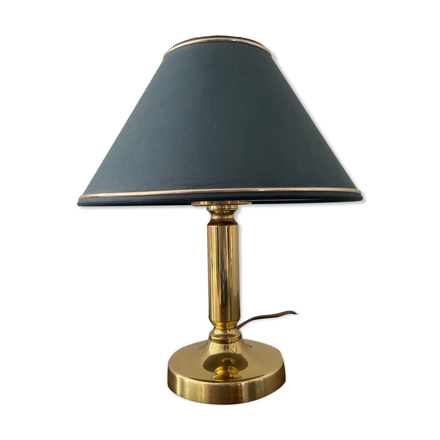 Vintage brass lamp 70s