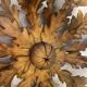 Tole Florentine Vintage Flushmount