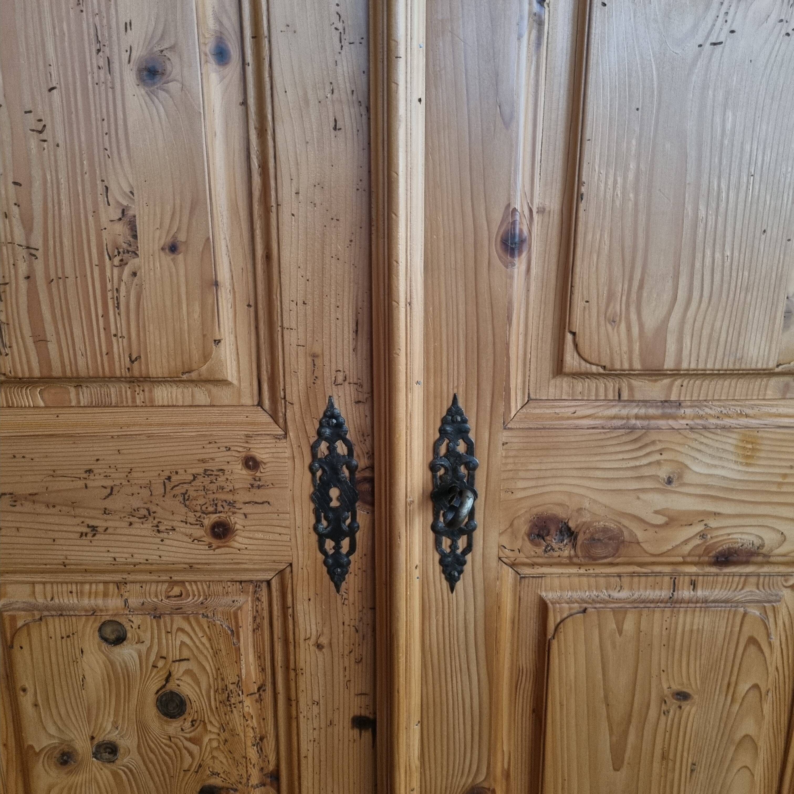 Pine wardrobe