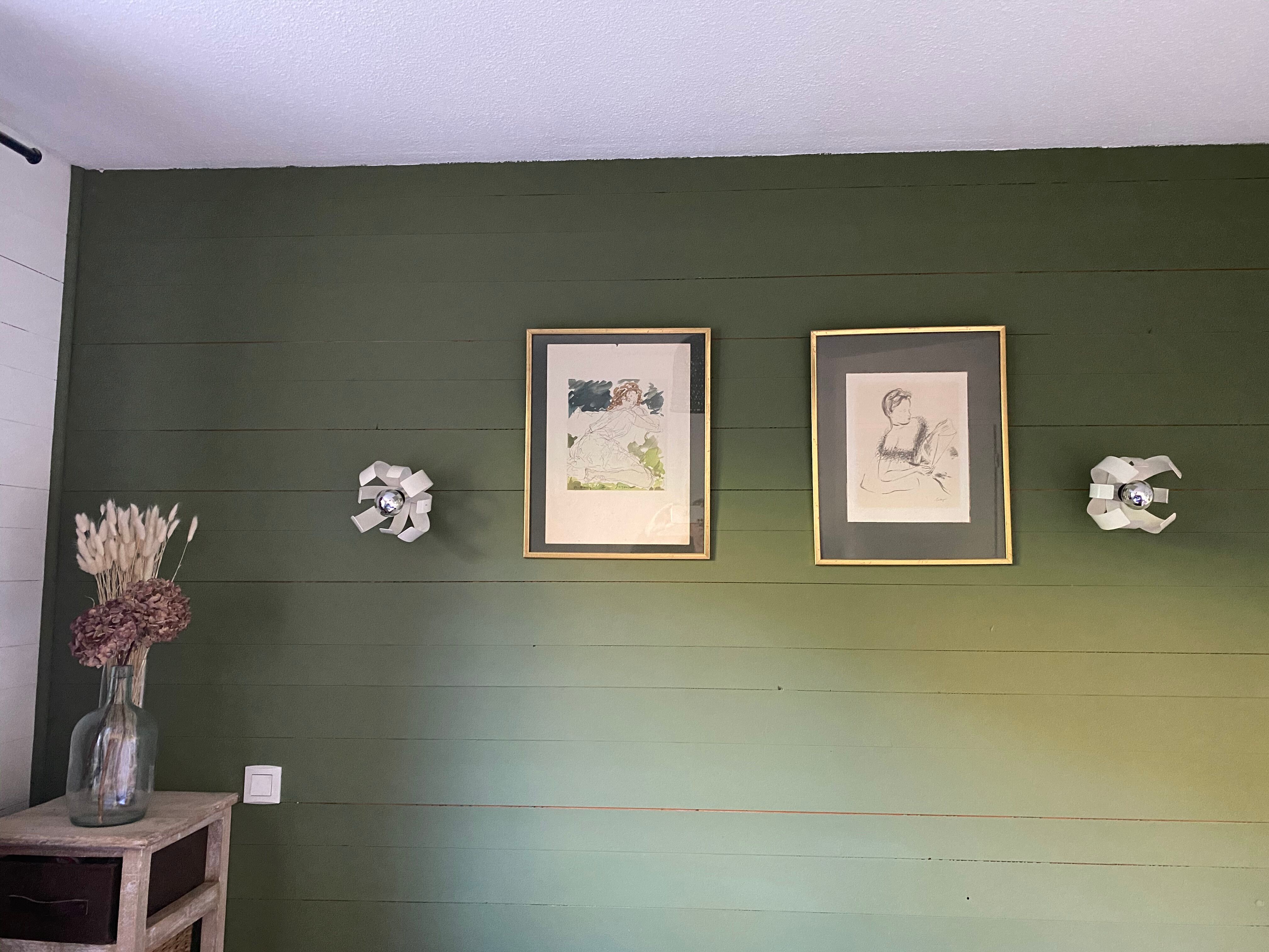 Pair of Oxar wall sconces, Jacqueline Trocmé