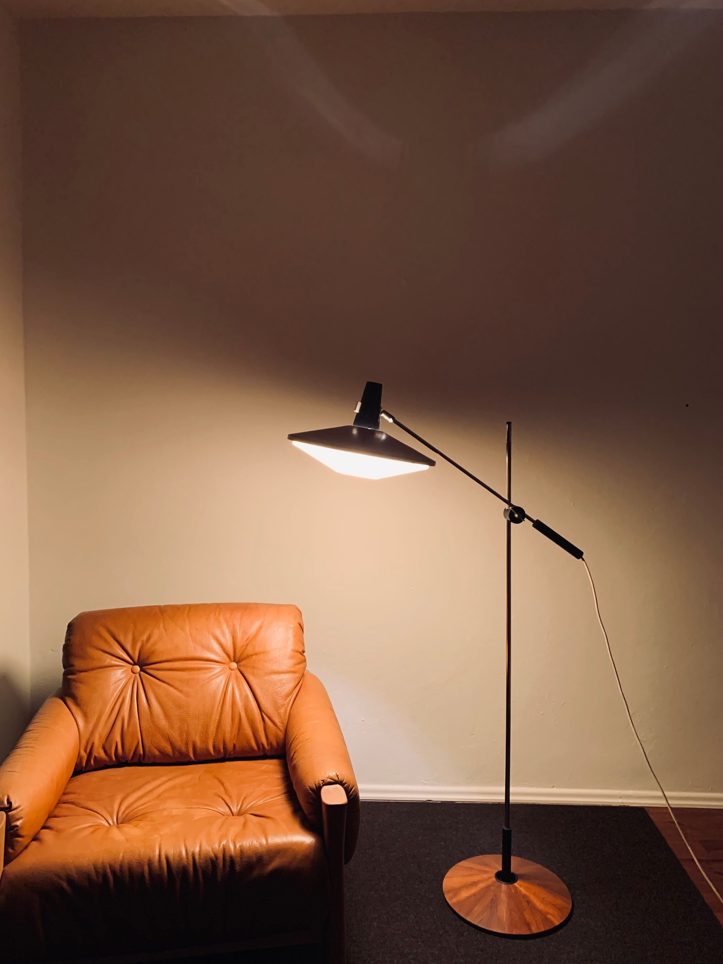 Floor Lamp by Georges Frydman for Temde