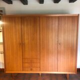 Scandinavian teak wardrobe from the 60s